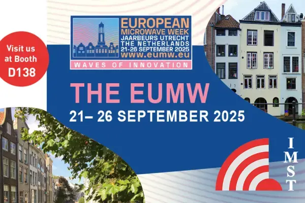 IMST at EUMW 2025 in Utrecht - Visit us at Booth D138