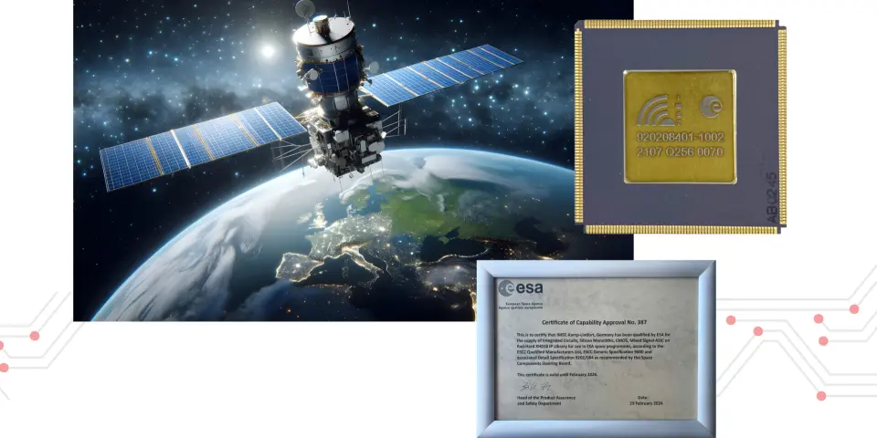 ESA IMST chip certificate
